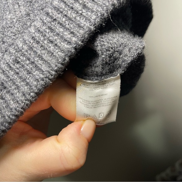 Modern Amusement Men Grey button down 100% merino wool vintage vest in size XXL - Picture 6 of 8